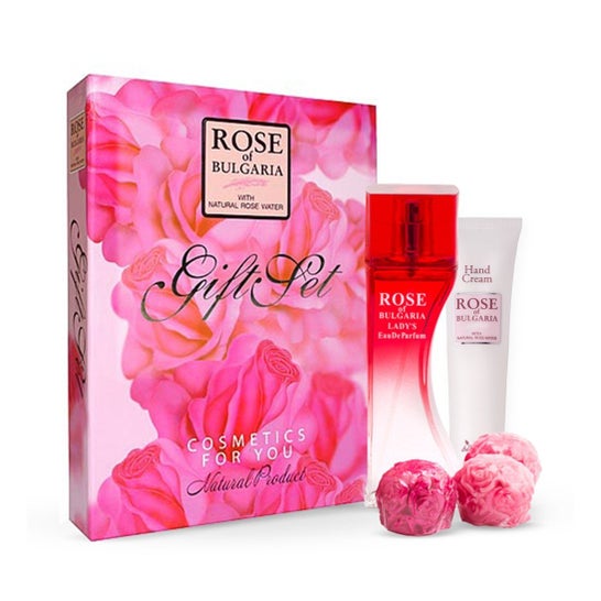 Conjunto Rosa Búlgara Jabones Glicerina Aceites Esenciales 6uds