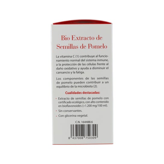 100% Natural Bio Extrato de Sementes de Grapefruit Orgânicas 50ml