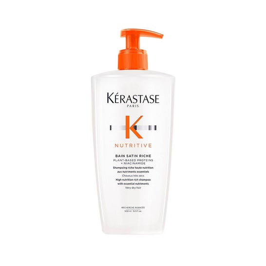 Kérastase Nutritive Bain Satin Riche Champô Cabelo Súper Seco 500ml