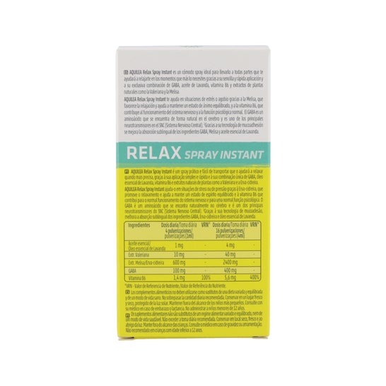 Aquilea Relax Instant Spray 30ml
