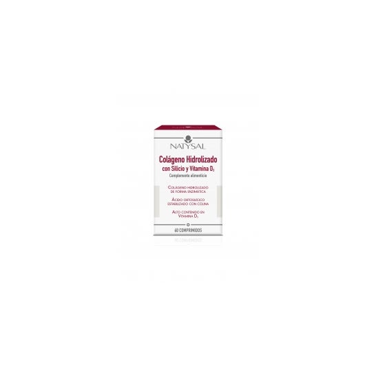 Natysal Colageno Hidrolizado Con Silicio Y Vitamina D 60 Comp  Natysal, 60 comp