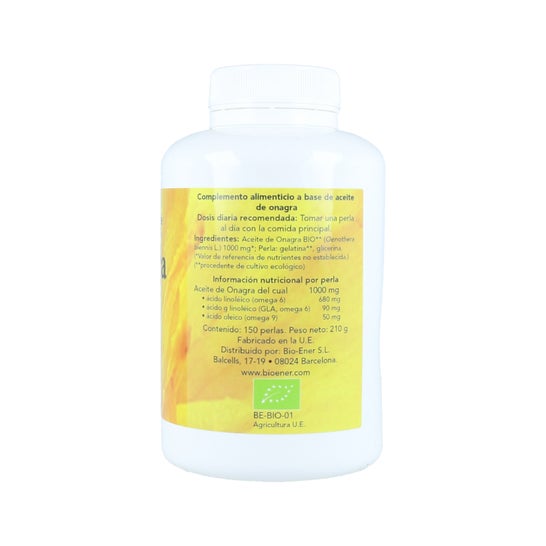 Bioner Evening Primrose Óleo 1000mg 150 Pérolas