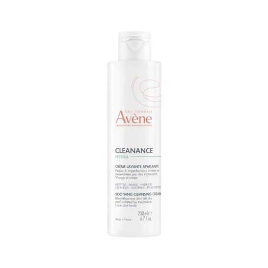 Avène Cleanance Hydra creme de limpeza suavizante 200ml
