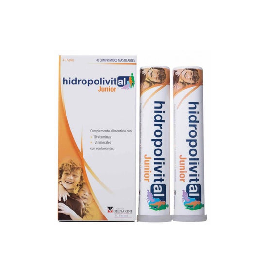 Hidropolivital Junior 40 comprimidos mastigáveis