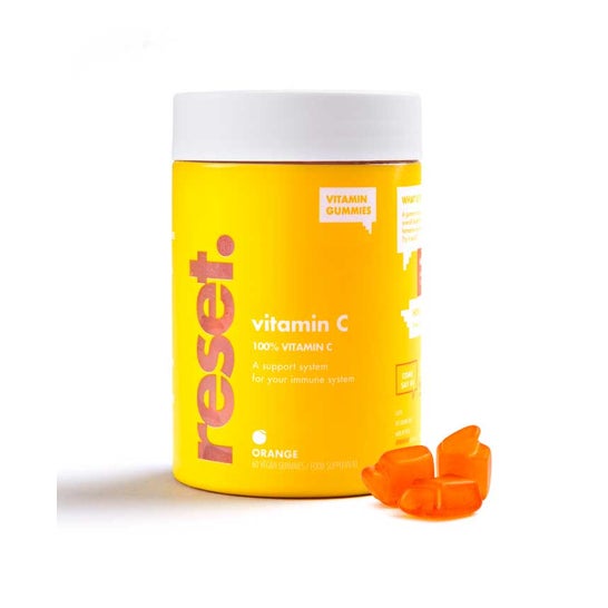 Reset Vitamin C Orange Gummies 60 Unidades