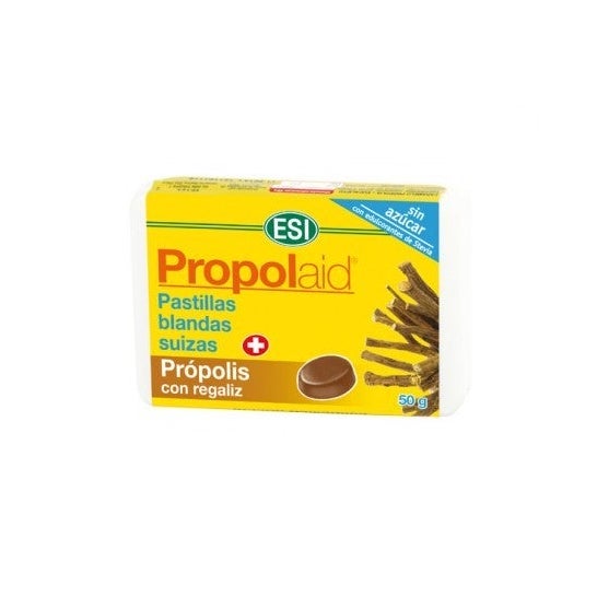 Comprimidos macios de alcaçuz de ESI Propolaid 50g