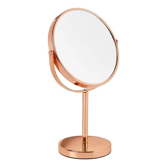 Vitry Footed Mirror Rose Gold 1 Unidade