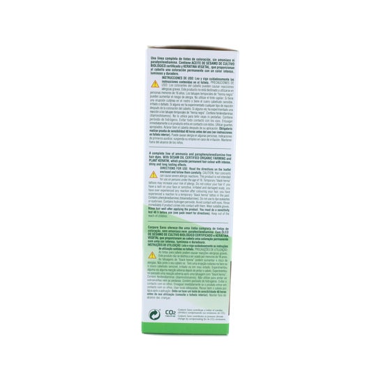 Corpore Sano Tinte Permanente Nº 7 Rubio 140ml