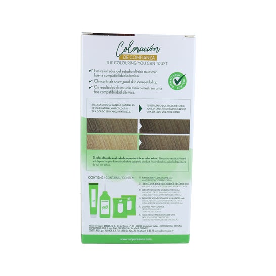 Corpore Sano Tinte Permanente Nº 7 Rubio 140ml