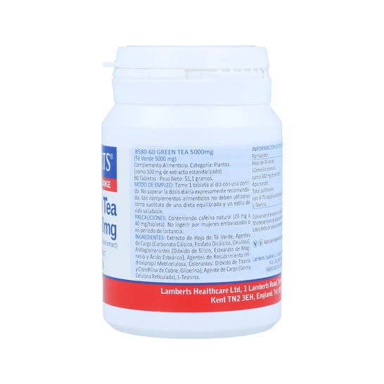 Lamberts Chá Verde 5000mg Comp 60
