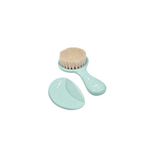 Saro Baby Set Brush Comb Mint 2uds