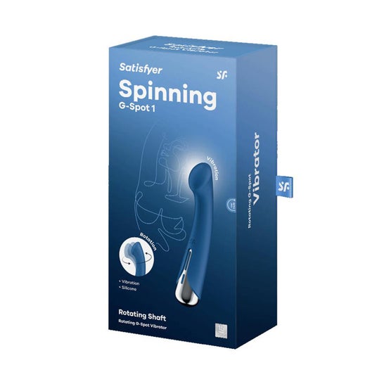 Satisfyer Spinning G-Spot 1 Rotating Vibrator Azul 1 Unidade