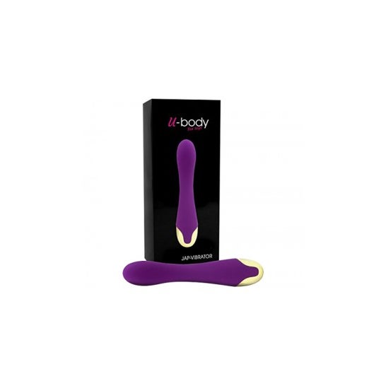 Estimulador Jap Vibrator U-body e vibrador anal moradado