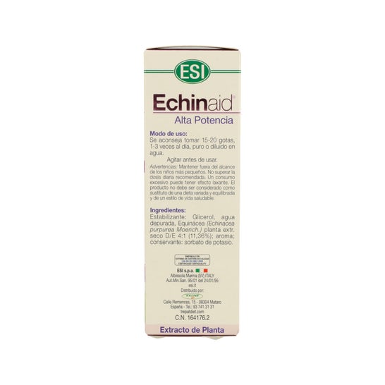 ESI Echinaid extrato sem álcool 50ml