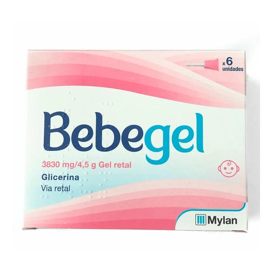 Mylan Bebegel 3830mg/4,5g Gel Retal 6 Unidades