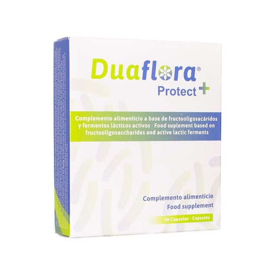 Duaflora Protect+ Prebióticos e Probióticos 30caps