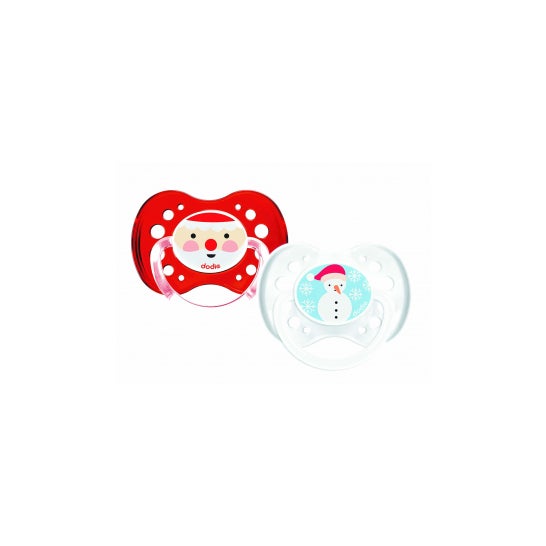 Dodie Duo Pacifier Anat Silic +18Month Noîl B/2