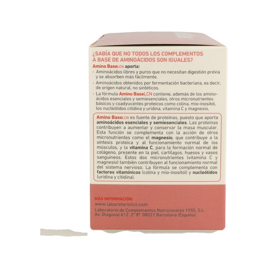 LCN Amino Base Baga Vermelha Sabor 30 saquetas