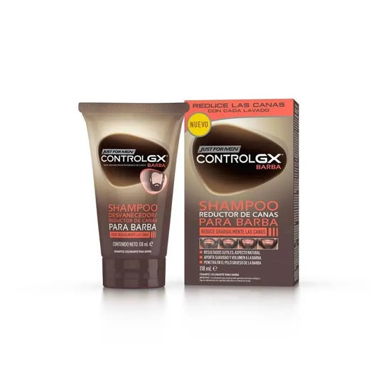 Just for Men Control Gx Gray Shampoo For Beards 118ml Just for Men Control Gx Gray Shampoo For Beards 118ml