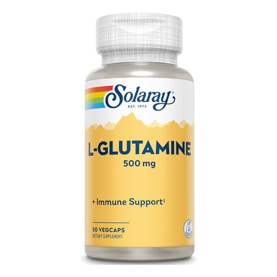 Solaray L-glutamina 500mg 50cáps