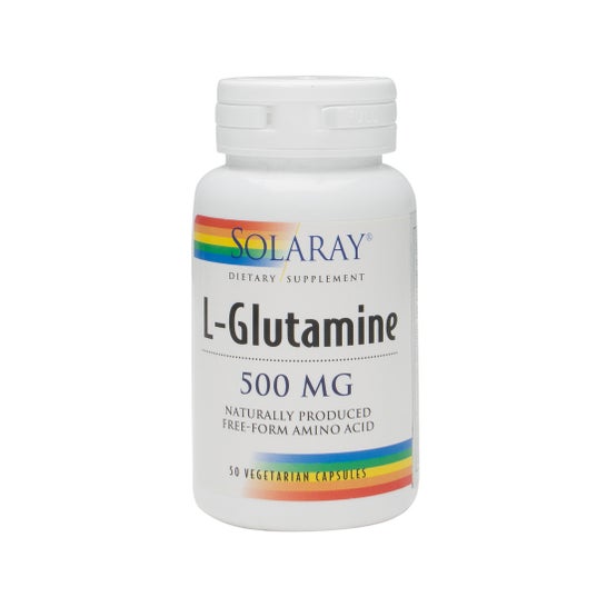Solaray L-glutamina 500mg 50cáps