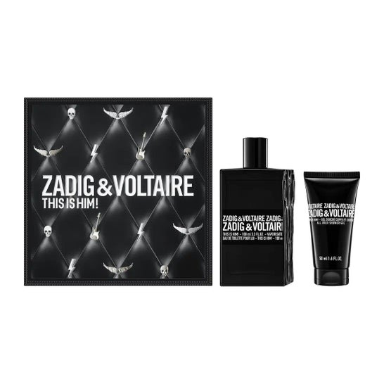 Zadig & Voltaire This Is Him Set EDT 100 ml + Gel de Banho 50 ml