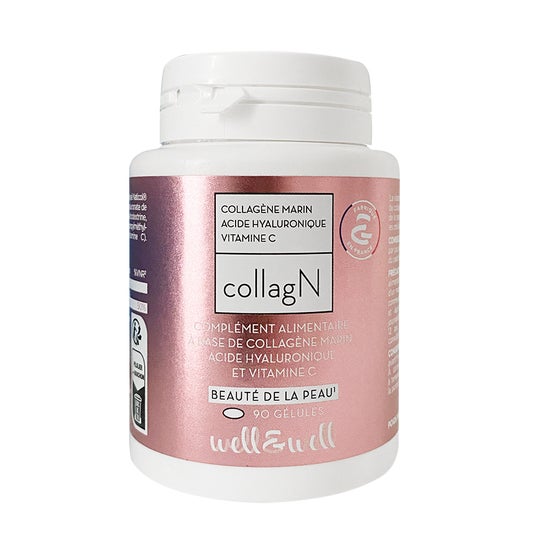 Well&Well Collagen Colágeno Ácido Hialurônico 90caps