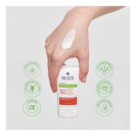 Rilastil Acnestil Spf50+ Crema 40ml