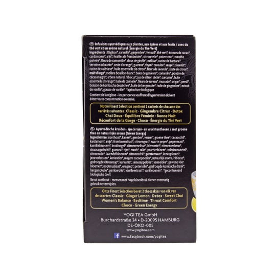 Yogi Tea Finest Selection 18 sacos