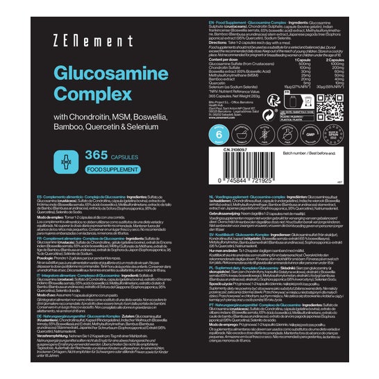 Zenement Glucosamina Complex 365caps