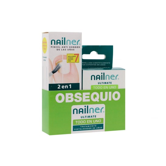 Nailner Ultimate + Nailner Escova 2 em 1 10 ml