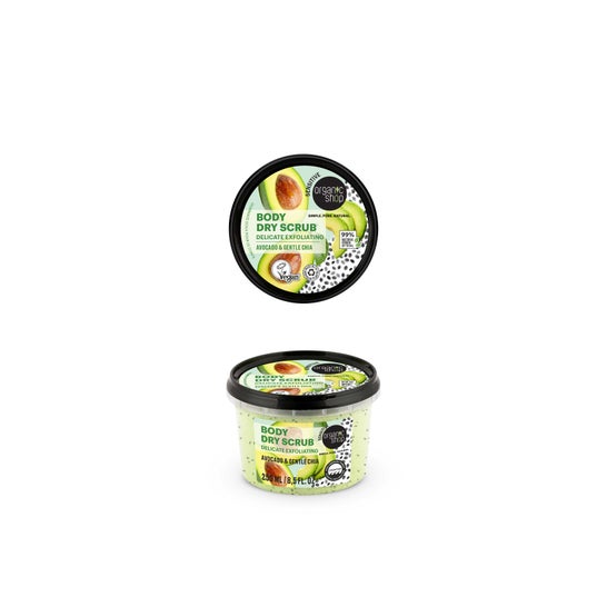 Organic Shop Esfoliante Corporal de Abacate e Chia 250 ml