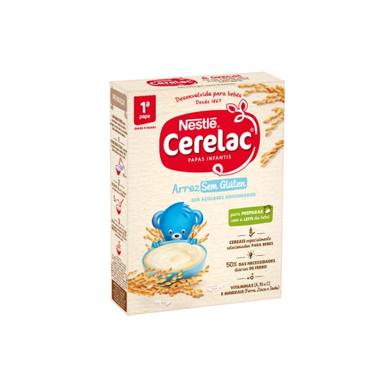 Nestlé Cerelac 1ª Papa Milho e Arroz 4M+ 250g