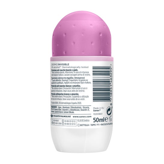 Sanex Ph Balance Desodorante Roll-On Invisible 50ml