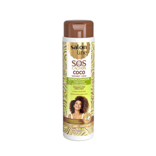 Salon Line S.O.S Cachos Condicionador Óleo Coco 300ml