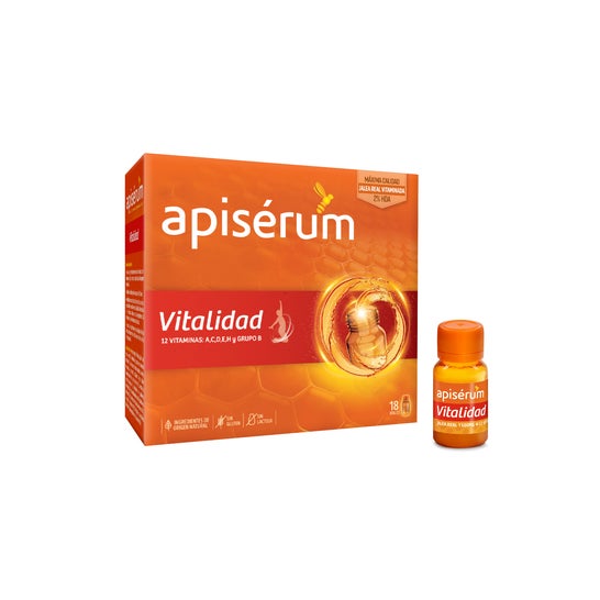 Apiserum Vitalidad 18 Viales
