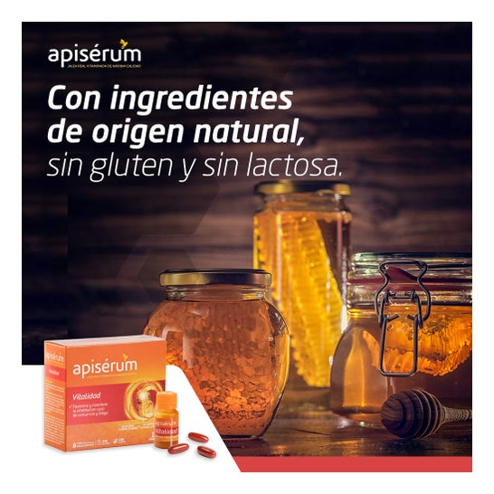 Apiserum Vitalidad 18 Viales