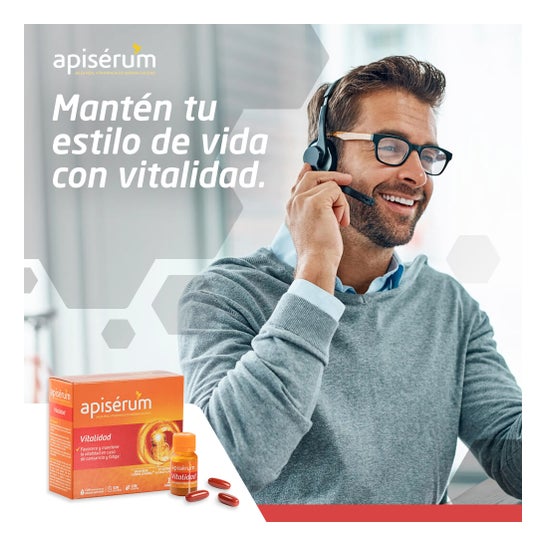 Apiserum Vitalidad 18 Viales