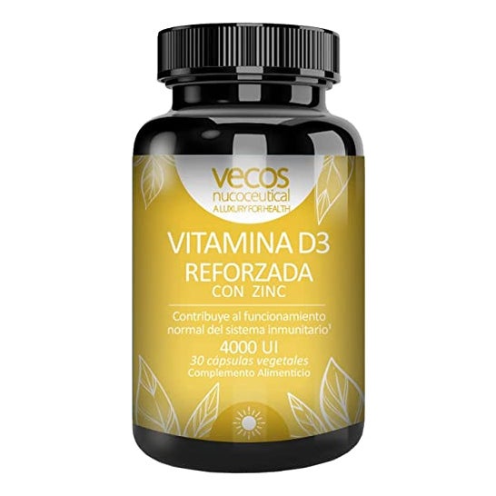 Vecos Nucoceutical Vitamina D3 4000 UI 30caps