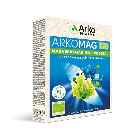 Arkovital® Bio 30comp de Magnésio Duplo Arkovital® Bio 30comp de Magnésio Duplo