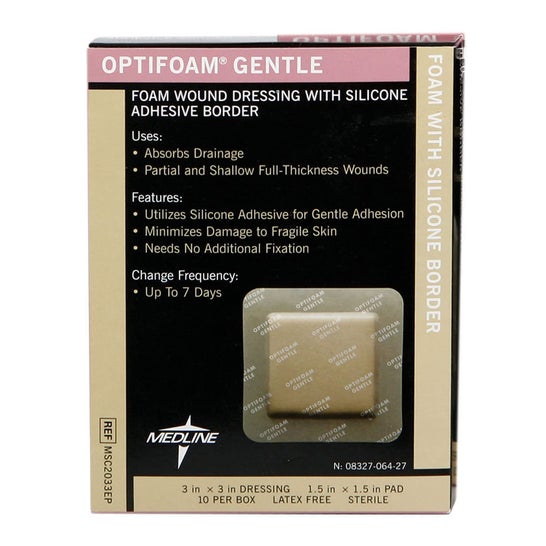 Absofoam Border Dressing Oval 16X20cm 10uts