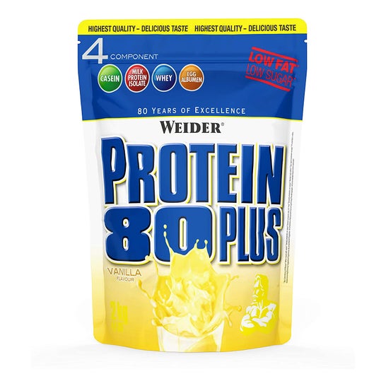 Weider Protein 80 Plus Baunilha 2000g