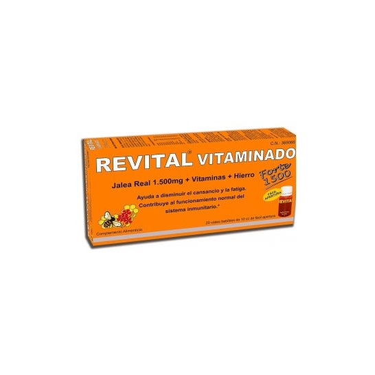 Revital Vitaminado Geléia Real 1000mg 10amp drinkable