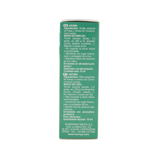Marnys Aceite Esencial Canela 15ml
