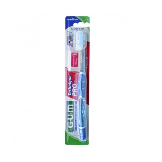 Gum Escova Técnica de Dentes Pro Medium 528 1 Unidade
