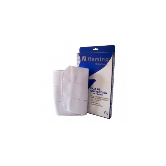 Contenção de bandas elásticas de Fleming 4 bandas T-1 1ud