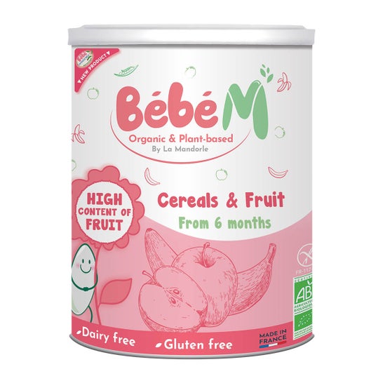 La Mandorle Bebe M Cereals & Fruit +6M 400g