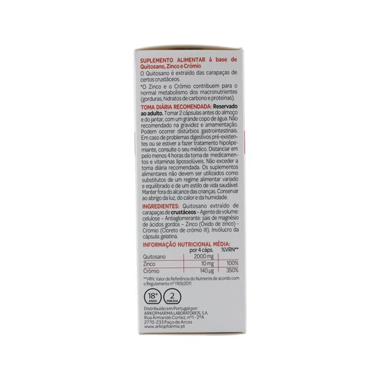 Arkodiet Chitosan ExtraForte + Crómio 60caps