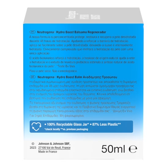 Neutrogena Neutrogena Neutrogena Bálsamo Repositor de Hidroalimentação 50ml