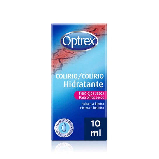 Optrex colírio hidratante para os olhos seco 10ml